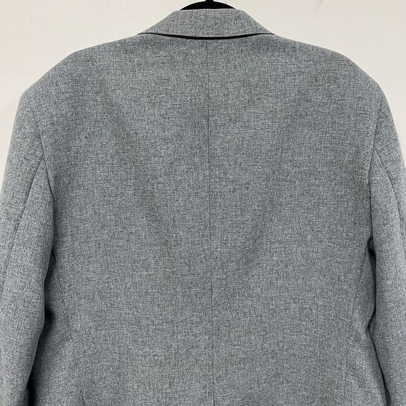 Vintage Levis Action Suit Blazer Jacket Mens 48R Gray 2 Button Sports Coat - Picture 4 of 13
